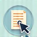 Icon representing vignette selection process